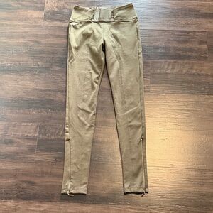 Y2K Mine Tan Jeggings